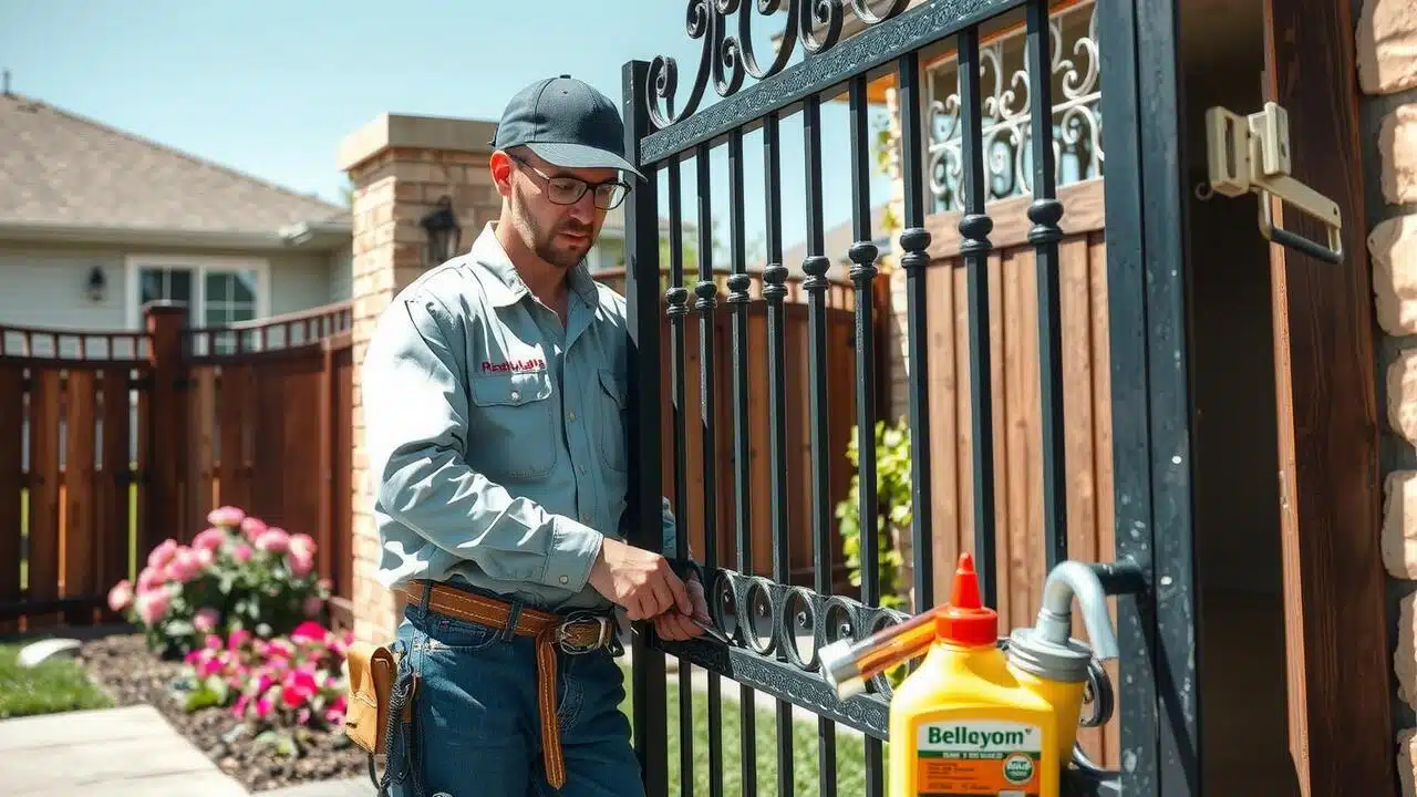 How can I fix my gate?