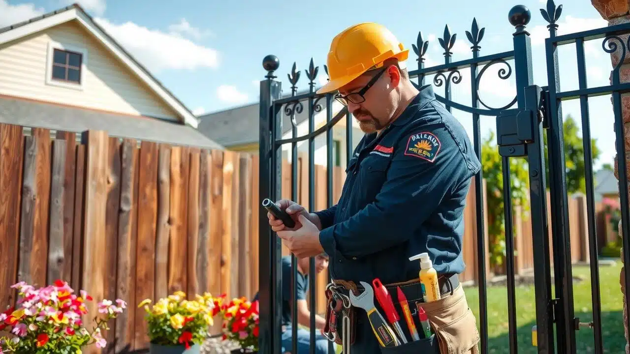 How much does it cost to get a gate fixed?