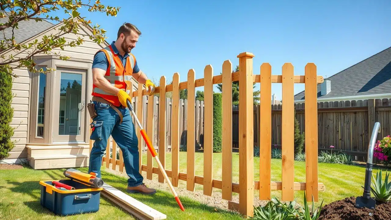 How much is 100 ft of wood fence?