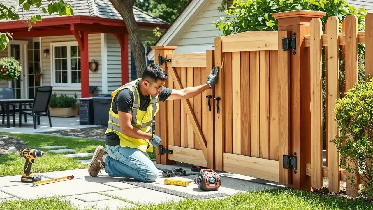 How much to install the gate?