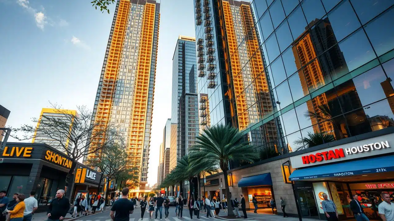 Skyscraper Shadows, Houston